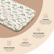 Crane Baby Parker Changing Pad Cover - Bambi Baby