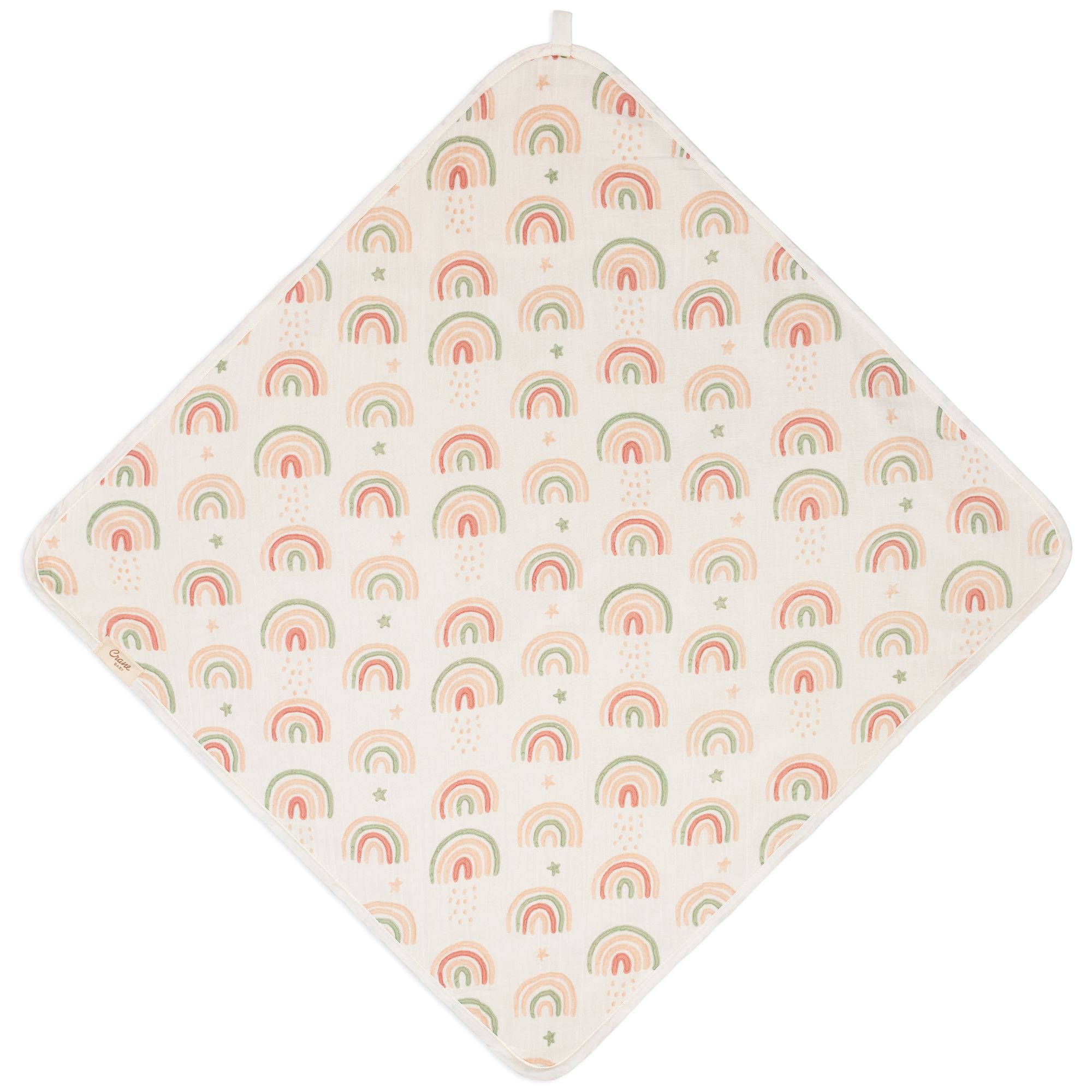 Crane Baby Hooded Towel- Bambi Baby
