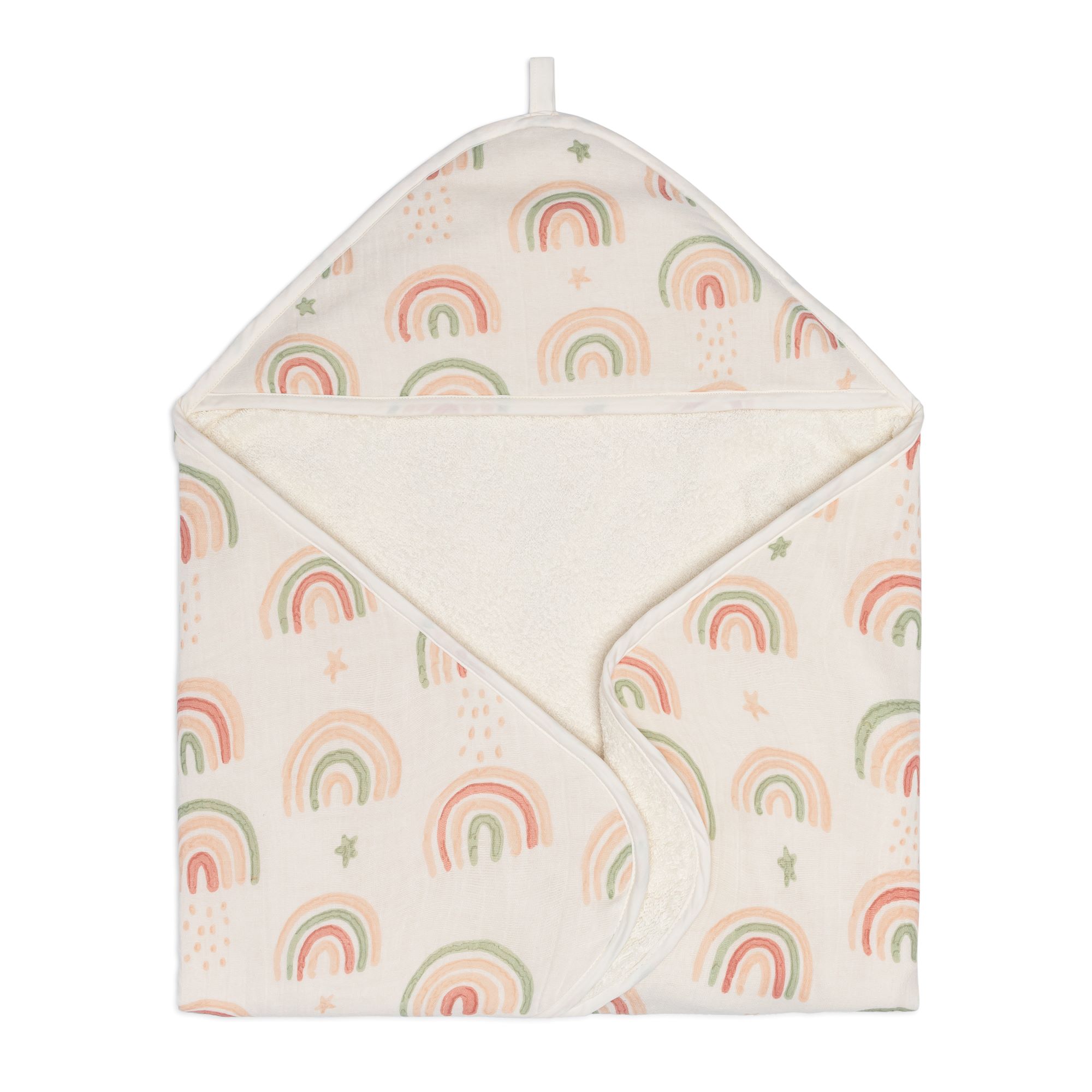 Crane Baby Hooded Towel- Bambi Baby