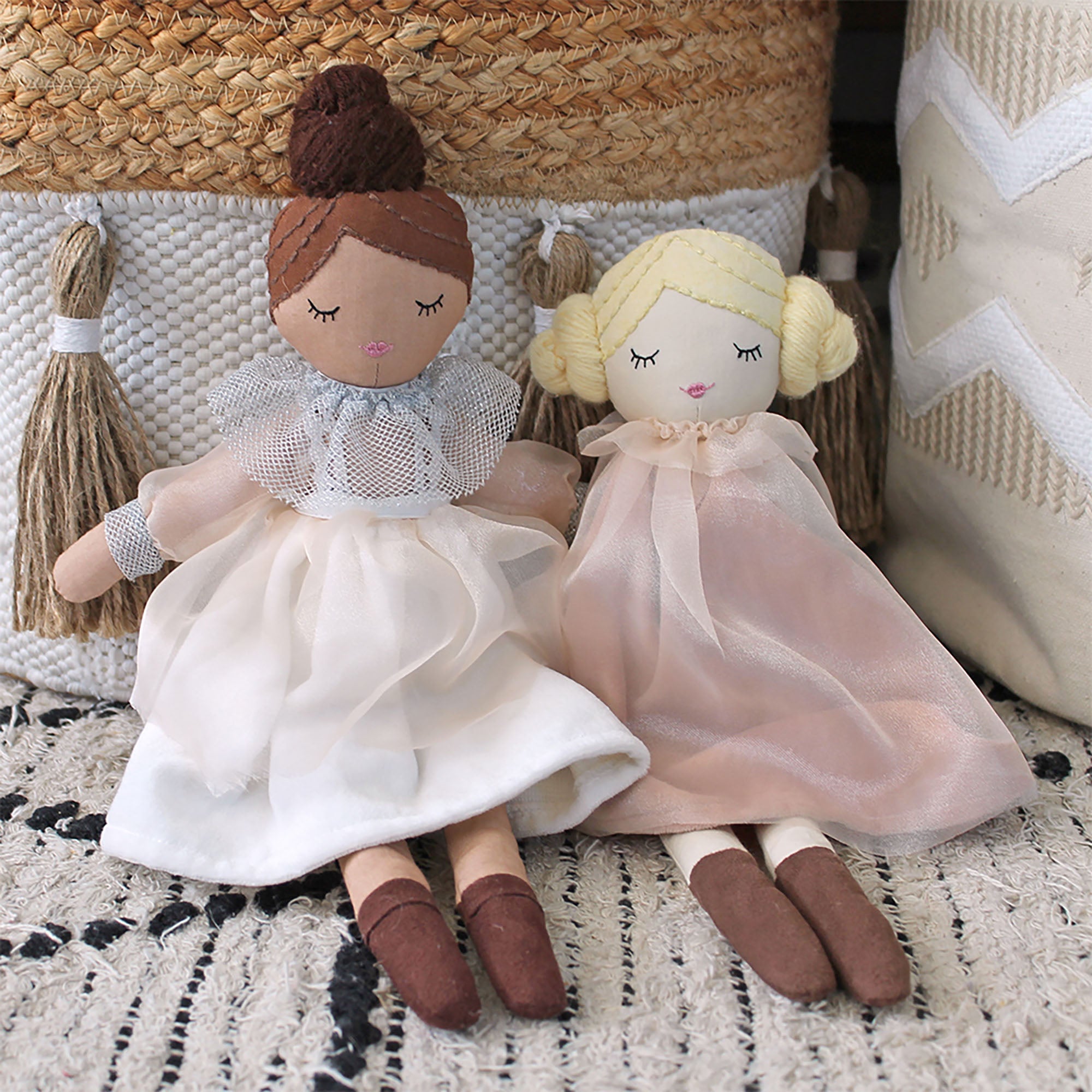 Crane Baby Josephine Plush Toy Doll- Bambi Baby