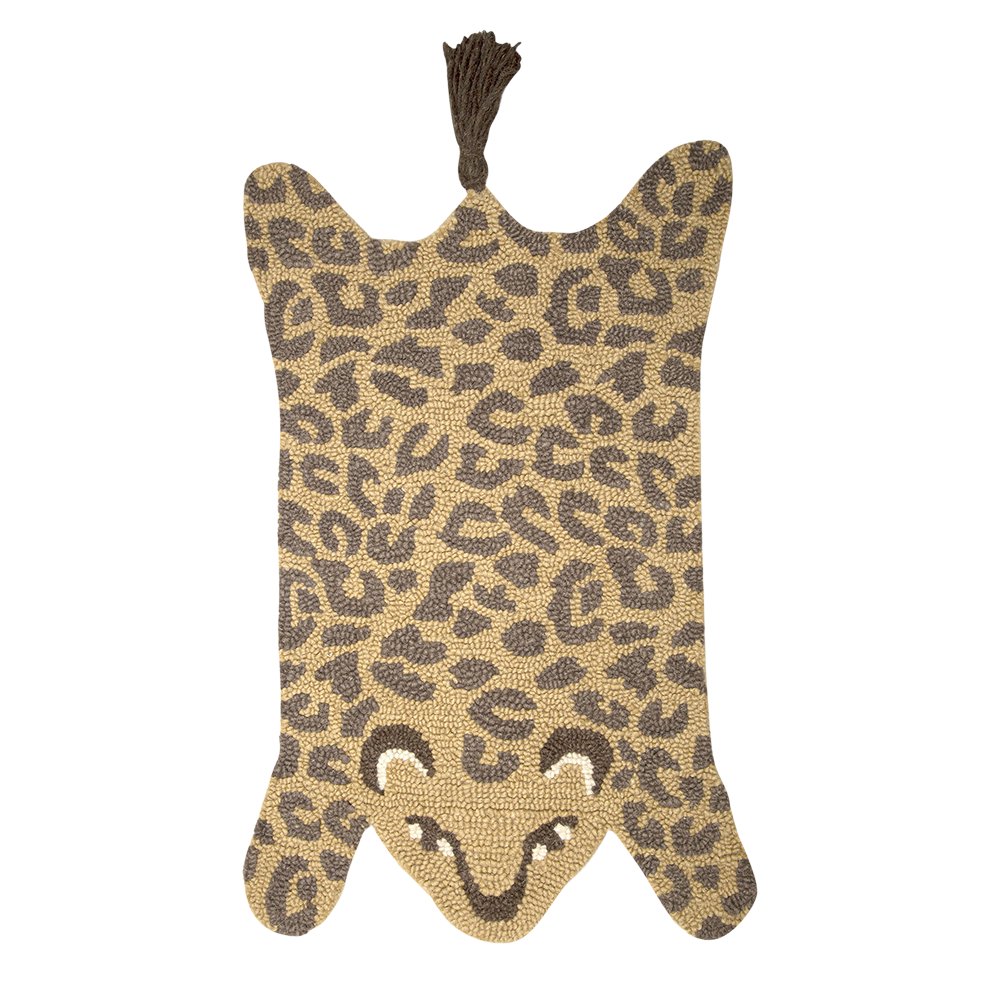 Crane Baby Leopard Decorative Nursery Rug- Bambi Baby