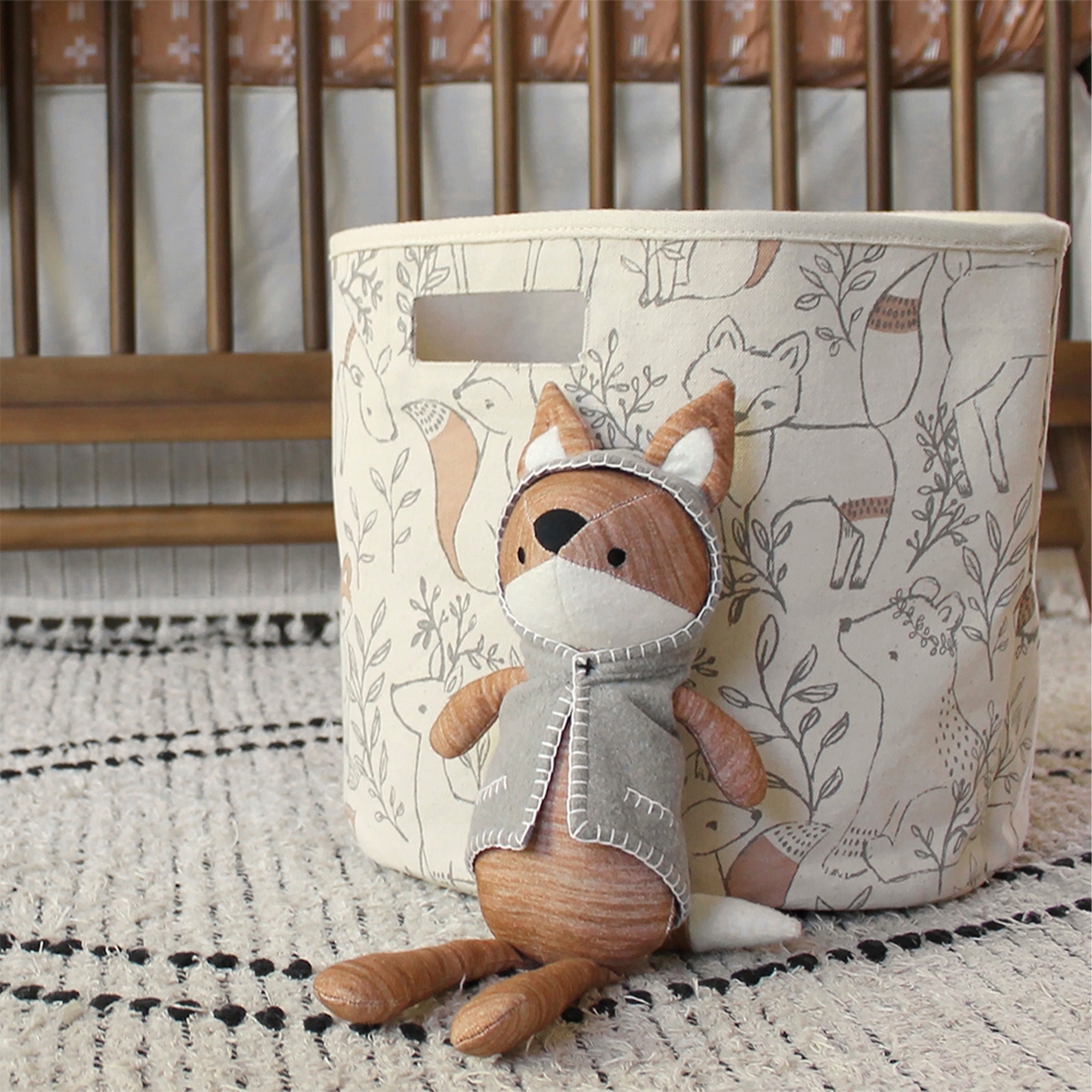 Crane Baby Frankie Fox Animal Plush Toy- Bambi Baby