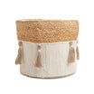 Crane Baby Cotton + Jute Boho Storage Bin
