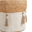 Crane Baby Cotton + Jute Boho Storage Bin - Bambi Baby