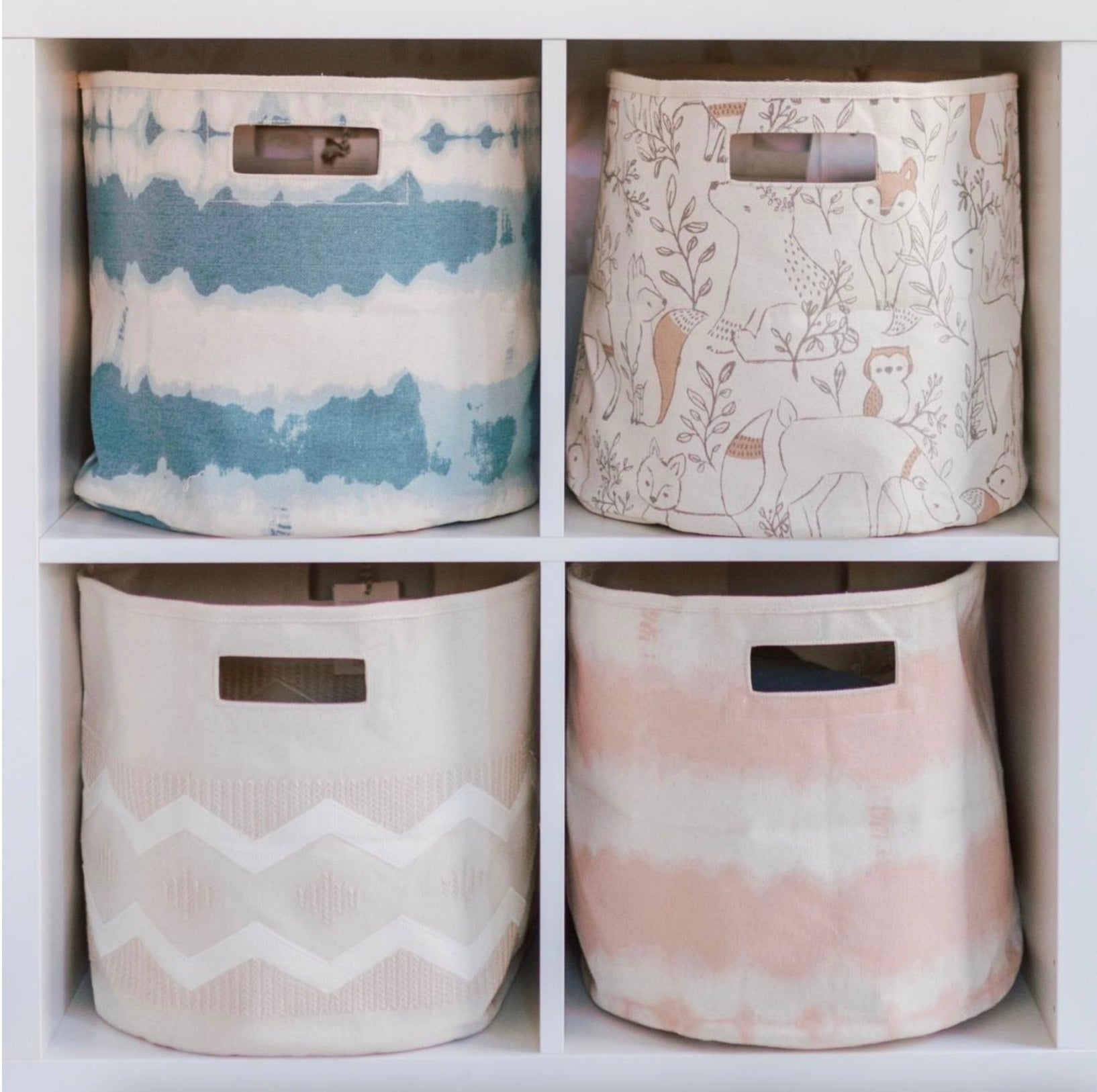 Crane Baby Ezra Woodland Animal Storage Bin- Bambi Baby