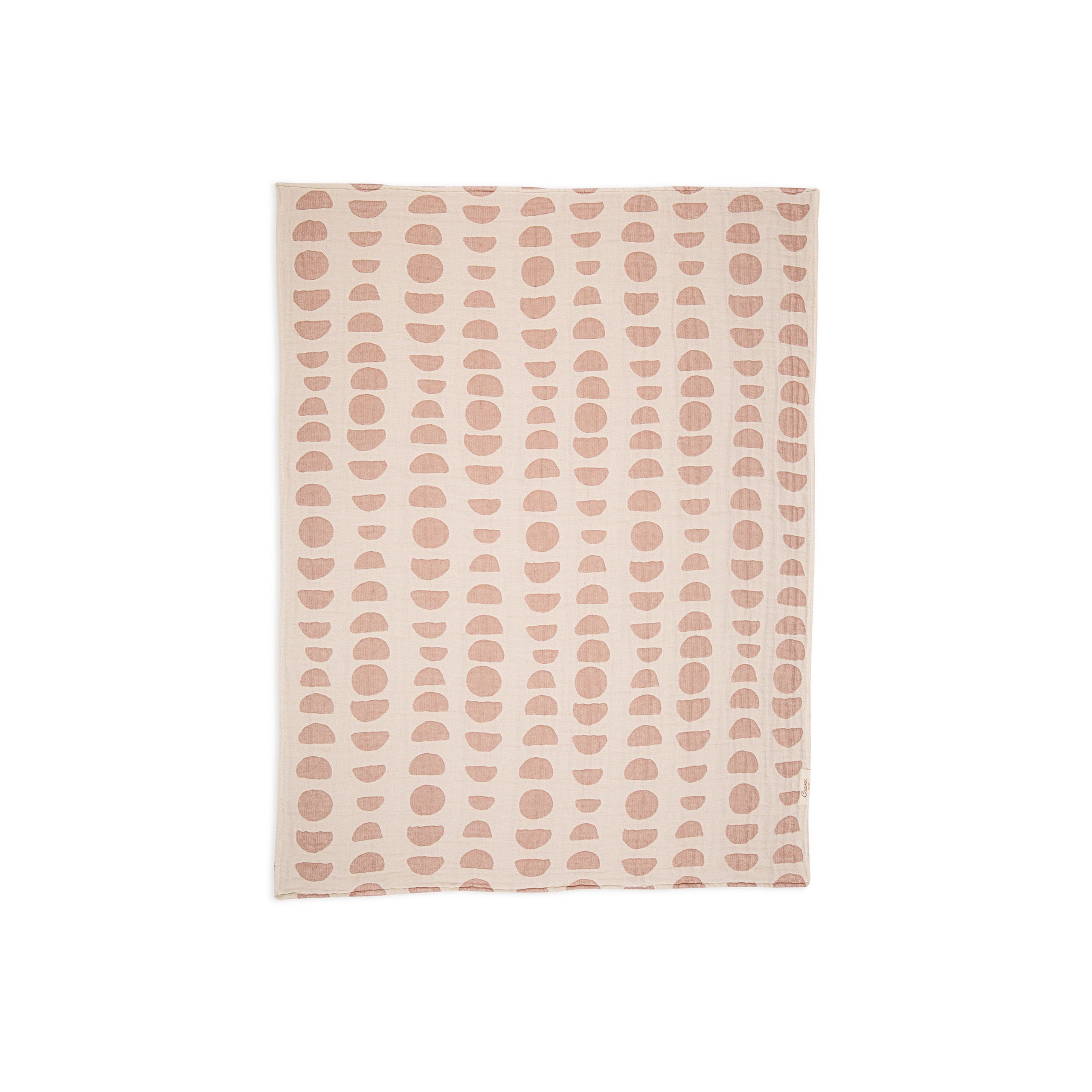 Crane Baby Cotton Jacquard Neutral Baby Blanket- Bambi Baby