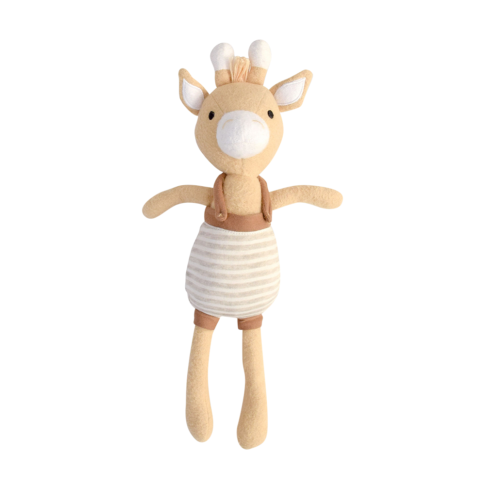 Crane Baby Jojo Giraffe Animal Plush Toy- Bambi Baby