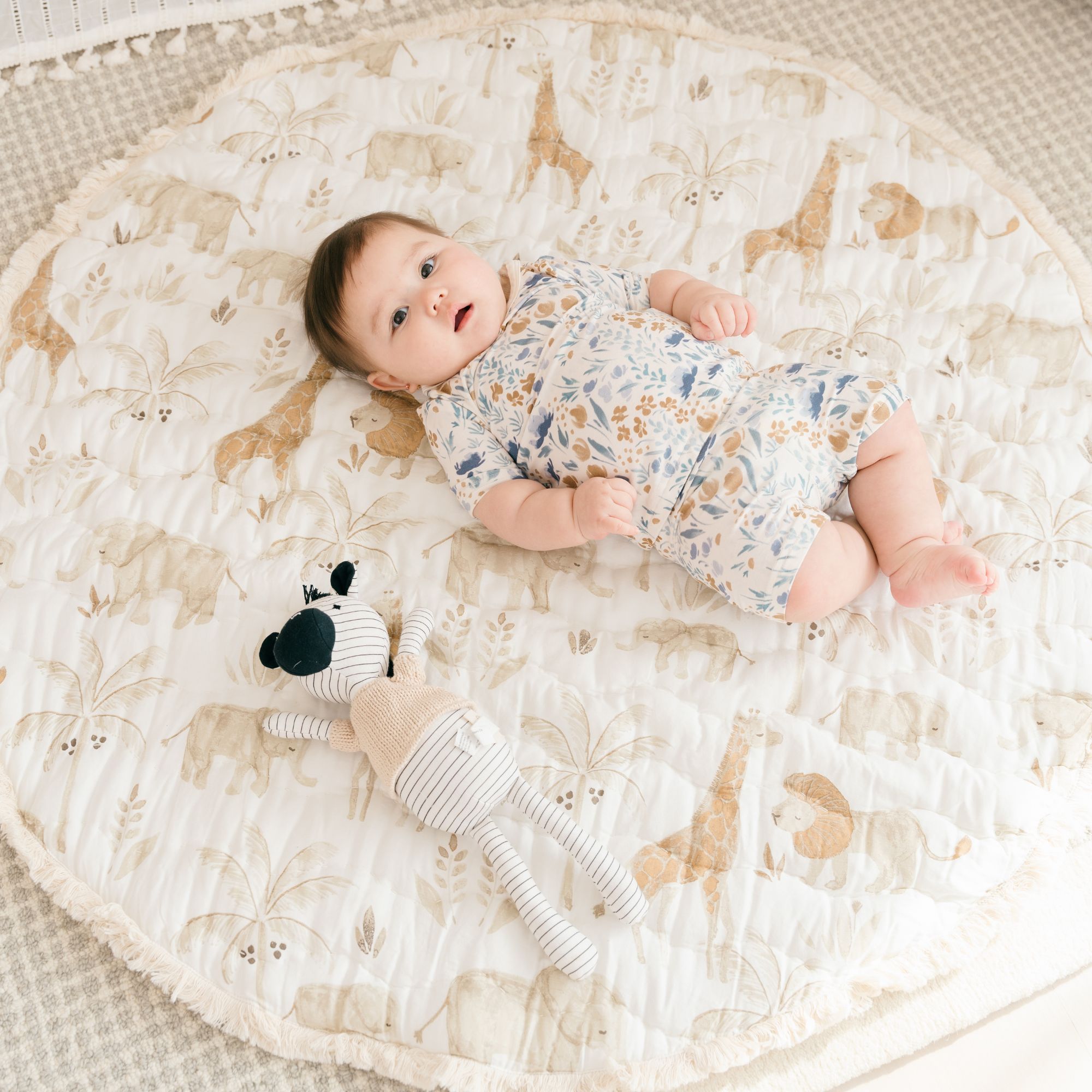 Crane Baby Zulu Zebra Plush Animal Toy – Bambi Baby