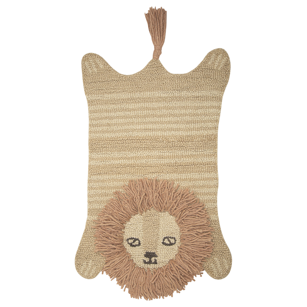 Crane Baby Lion Decorative Nursery Rug- Bambi Baby