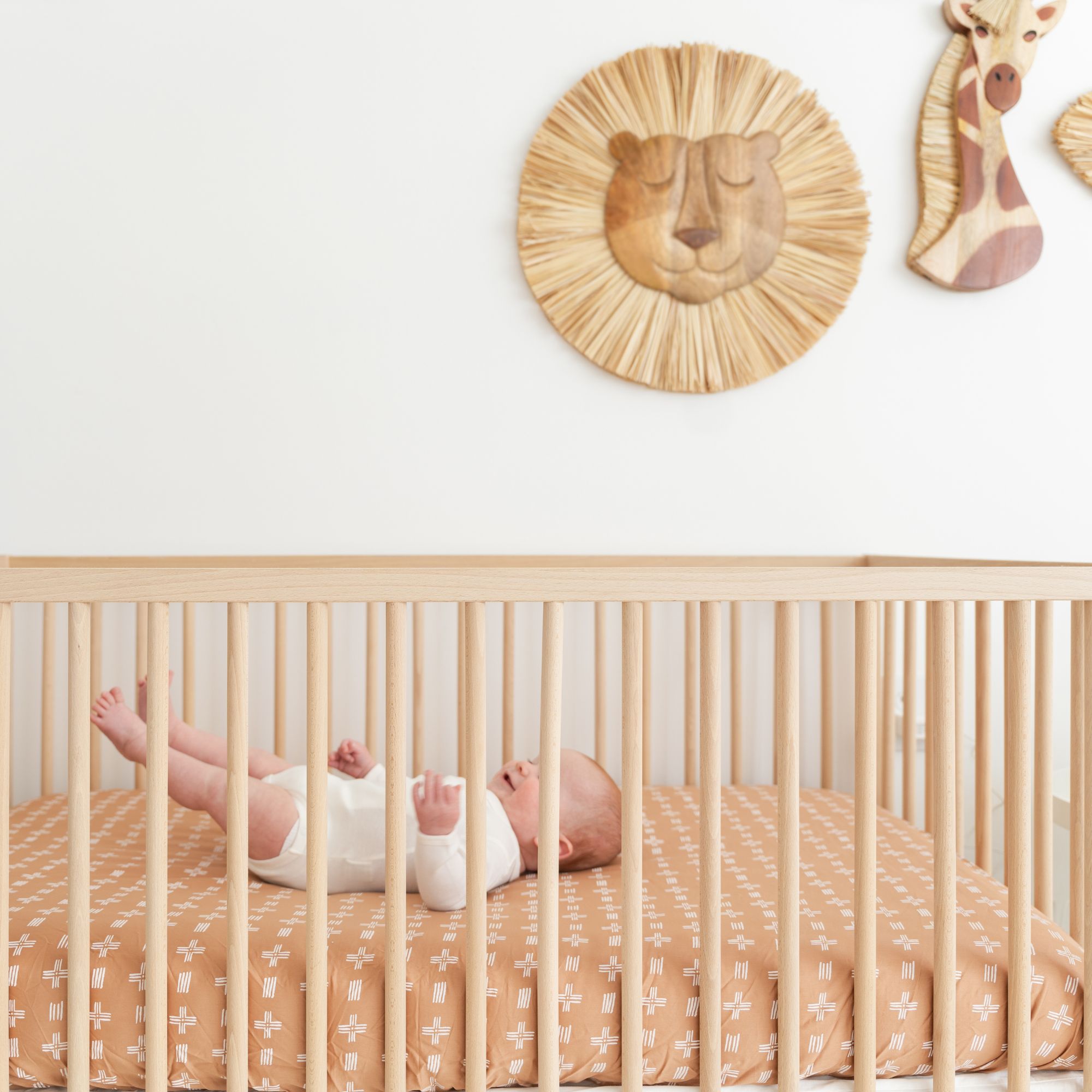 Crane Baby Lion Safari Nursery Wall Decor- Bambi Baby