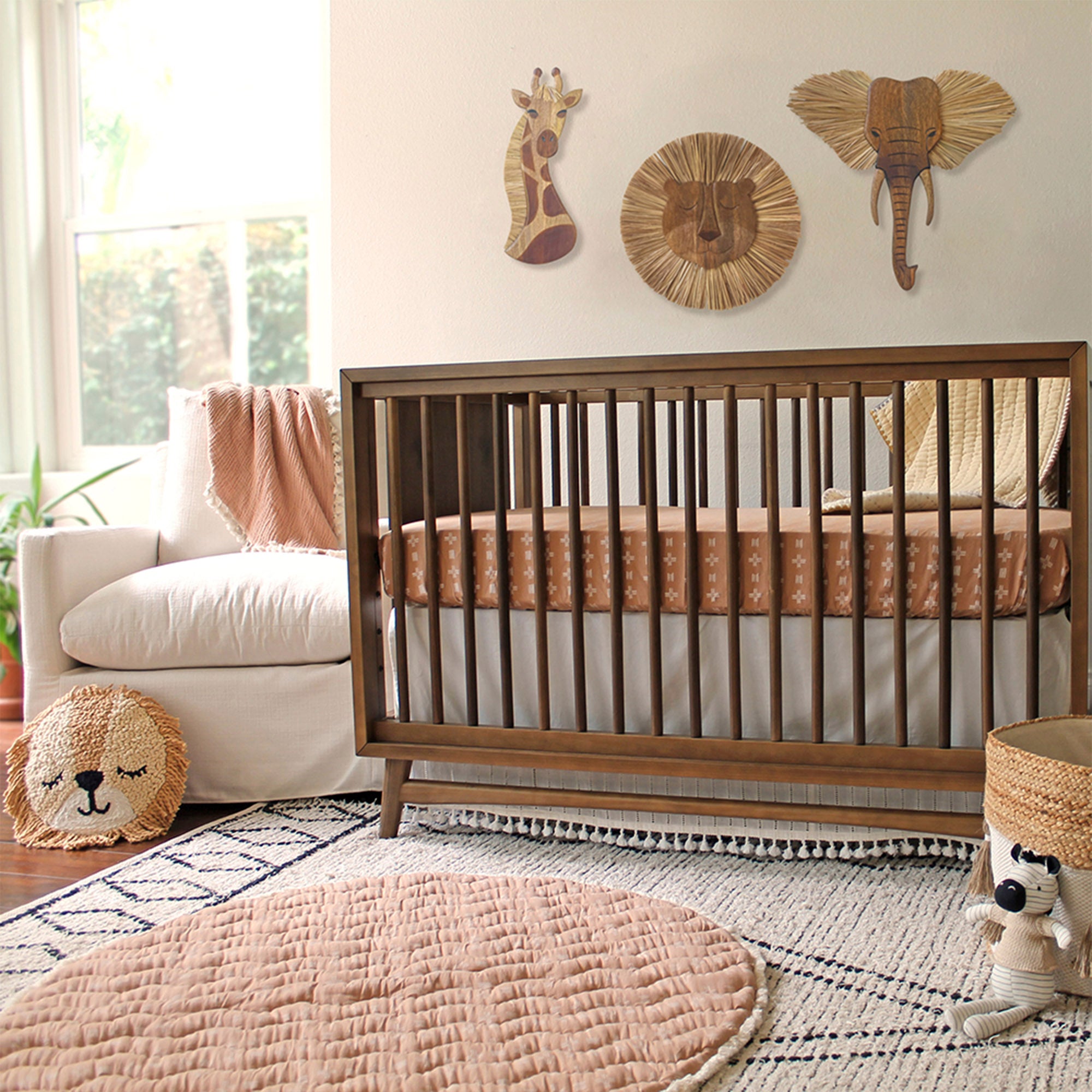 Crane Baby Giraffe Safari Nursery Wall Decor- Bambi Baby