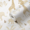 Crane Baby Kendi Safari Animal Nursery Wallpaper