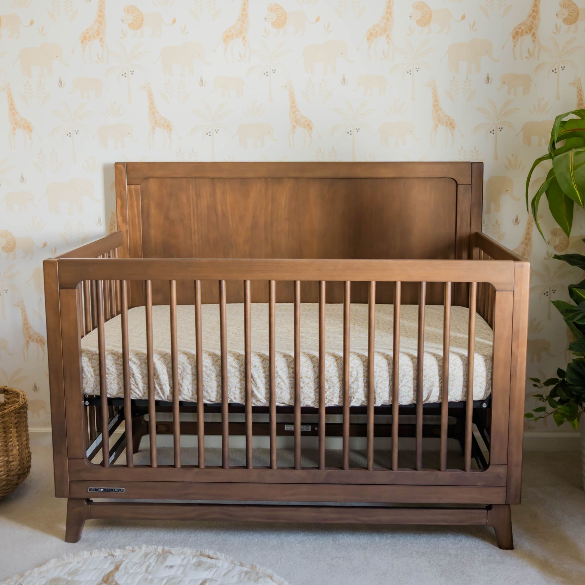 Crane Baby Kendi Safari Animal Nursery Wallpaper- Bambi Baby