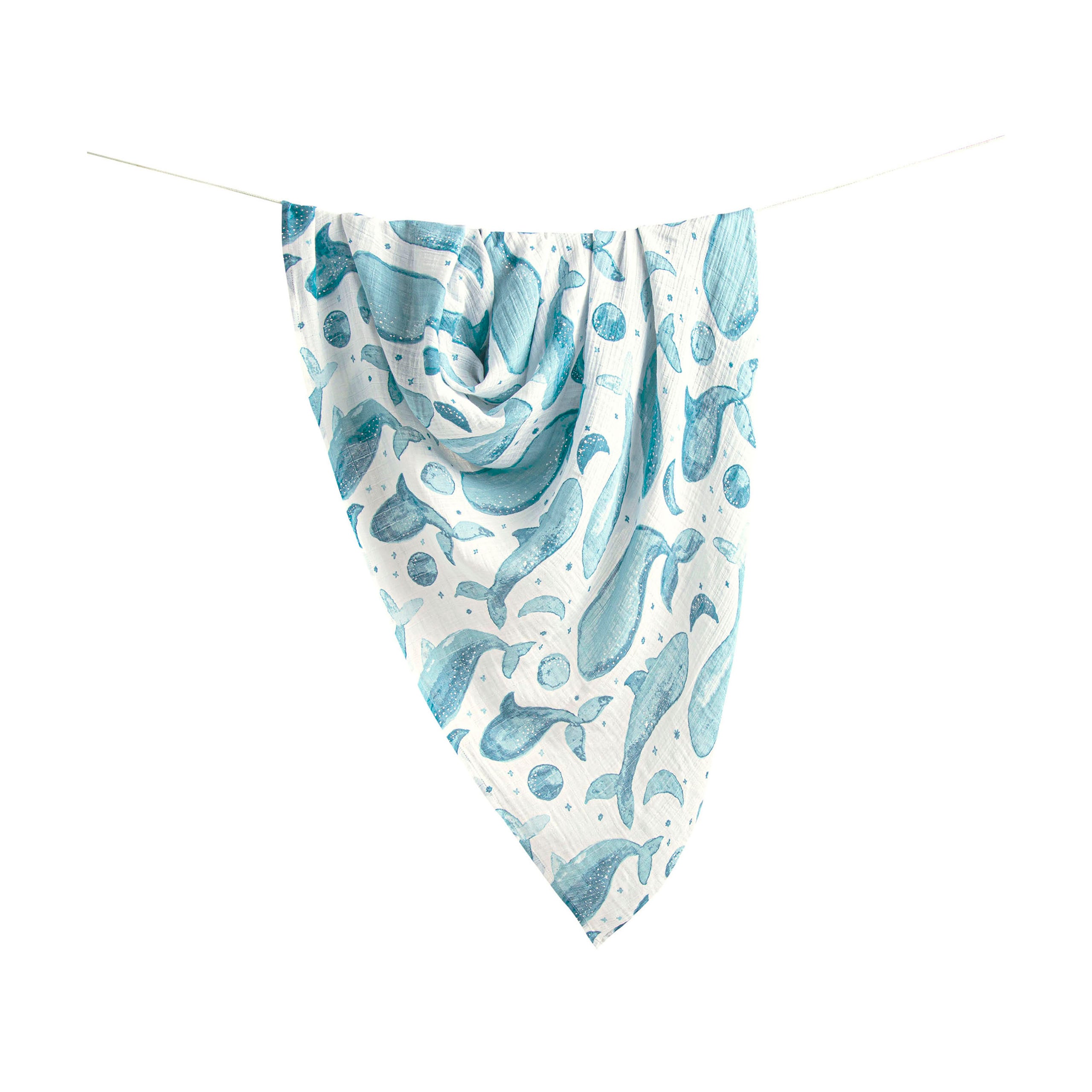 Crane Baby Swaddle Blanket Set- Bambi Baby