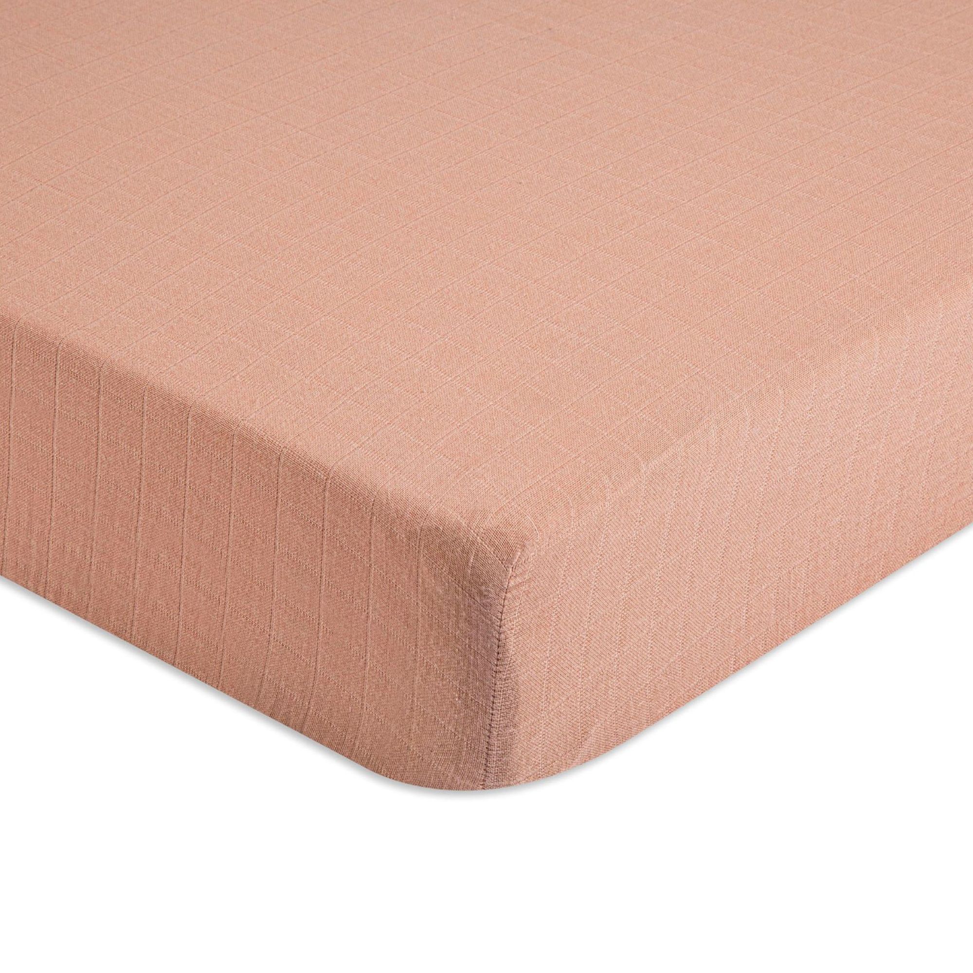 Crane Baby Muslin Fitted Crib Sheet- Bambi Baby