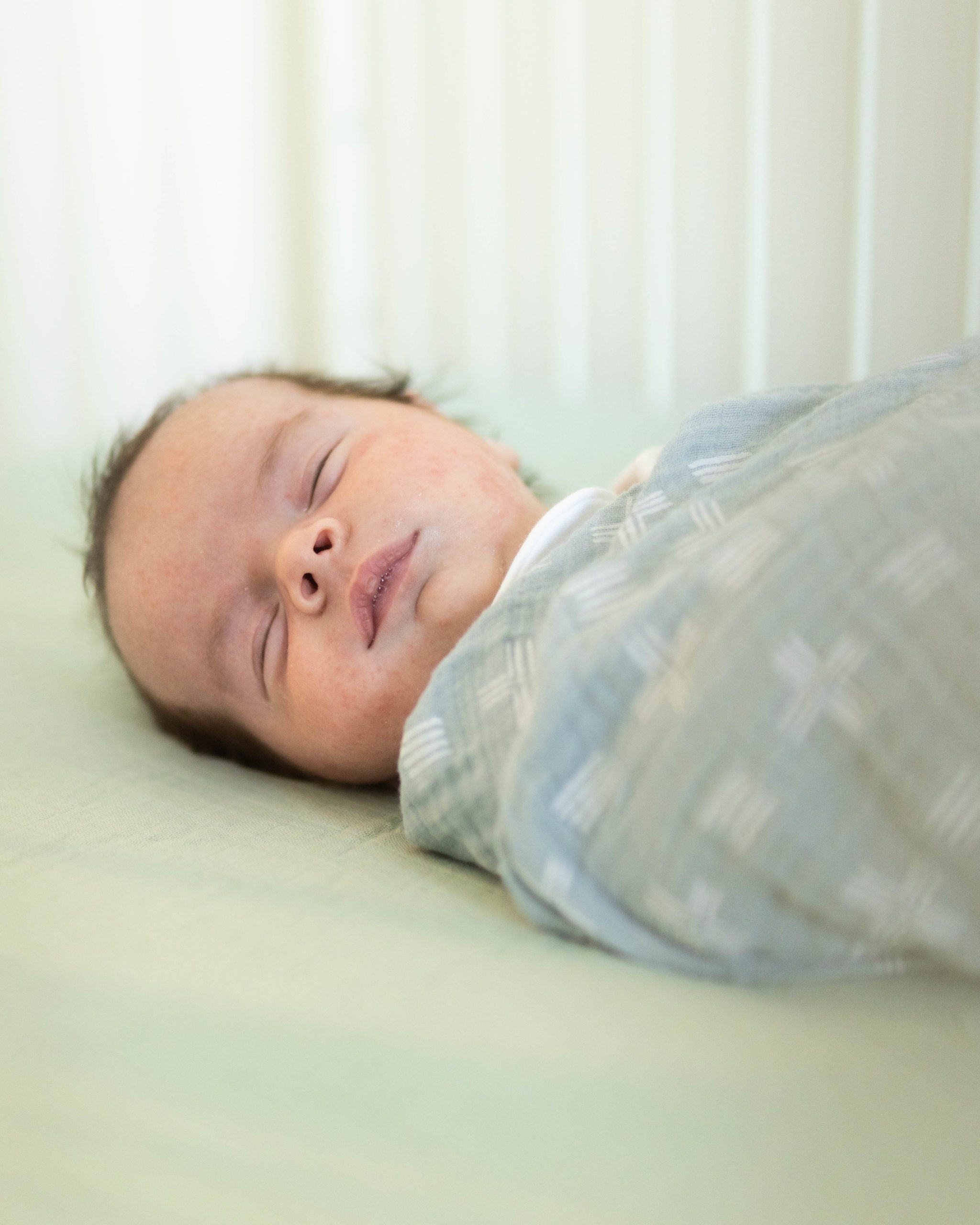 Crane Baby Muslin Fitted Crib Sheet- Bambi Baby