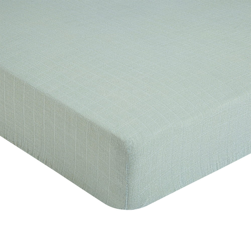 Crane Baby Muslin Fitted Crib Sheet- Bambi Baby