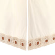 Crane Baby Charlie Farmhouse Crochet Baby Crib Skirt - Beige - Bambi Baby