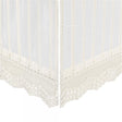 Crane Baby Off-White Lace Scallop Crib Skirt - Bambi Baby