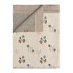 Crane Baby Avery Organic Cotton Reversible Baby Blanket - Gray