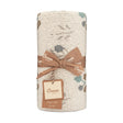 Crane Baby Avery Organic Cotton Reversible Baby Blanket - Gray - Bambi Baby