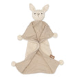 Crane Baby Avery Organic Cotton Baby Lovey Blanket - Ollie The Bunny - Bambi Baby