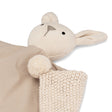 Crane Baby Avery Organic Cotton Baby Lovey Blanket - Ollie The Bunny - Bambi Baby