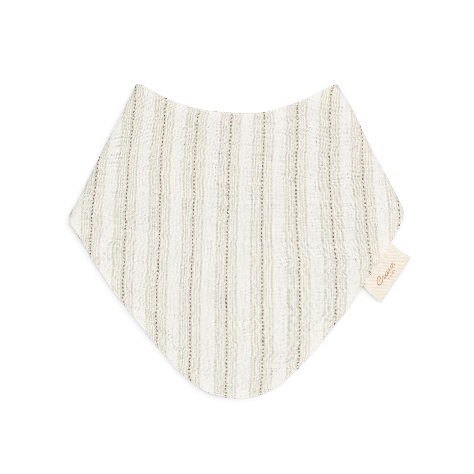 Crane Baby Avery  3-pc. Organic Cotton Baby Bib Set - Bunny- Bambi Baby
