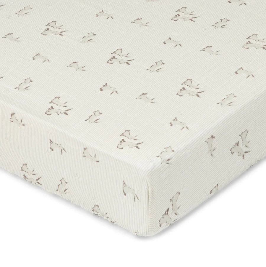 Crane Baby Fitted Crib Sheet- Bambi Baby