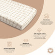Crane Baby Changing Pad Cover - Bambi Baby