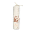 Crane Baby Avery Organic Cotton Bunny Single Swaddle - White - Bambi Baby