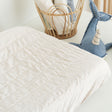 Crane Baby Cove Quilted Change Pad Cover - Bambi Baby