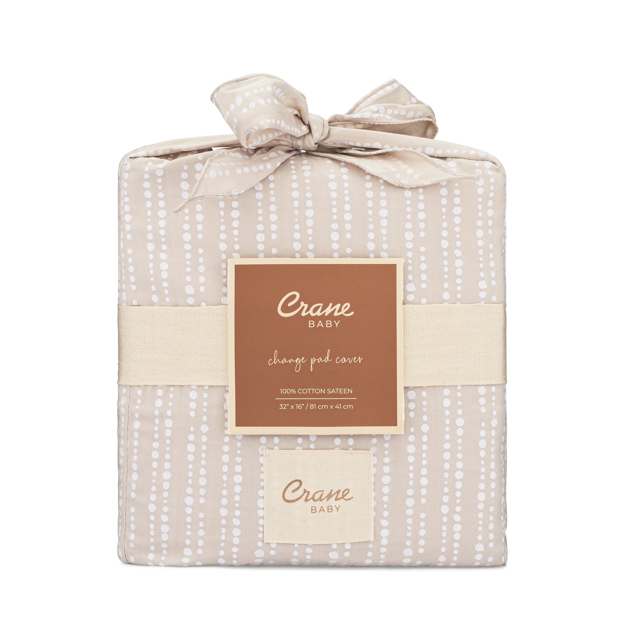 Crane Baby Cove Quilted Change Pad Cover- Bambi Baby