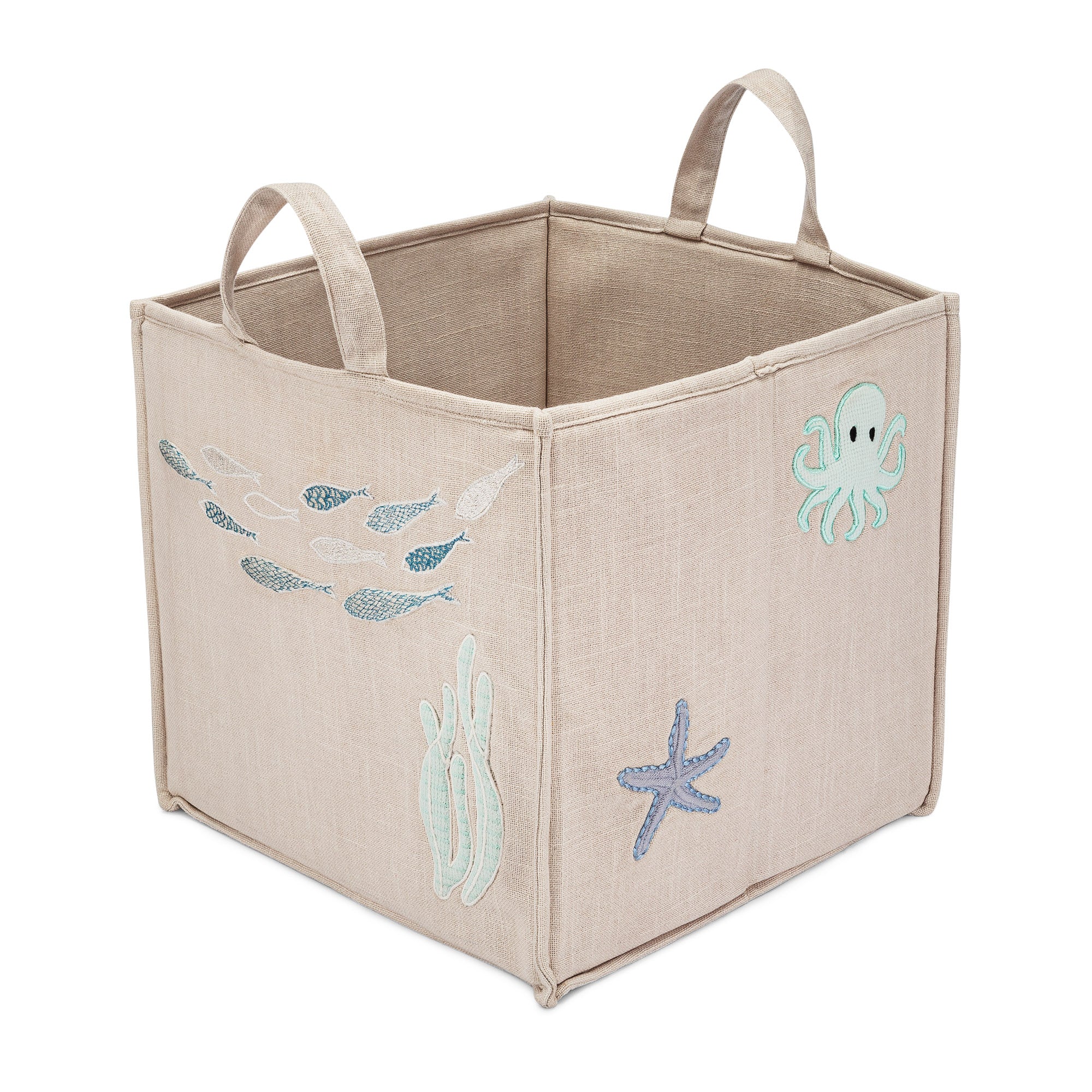 Crane Baby Cove Ocean Animal Nursery Storage Cube- Bambi Baby