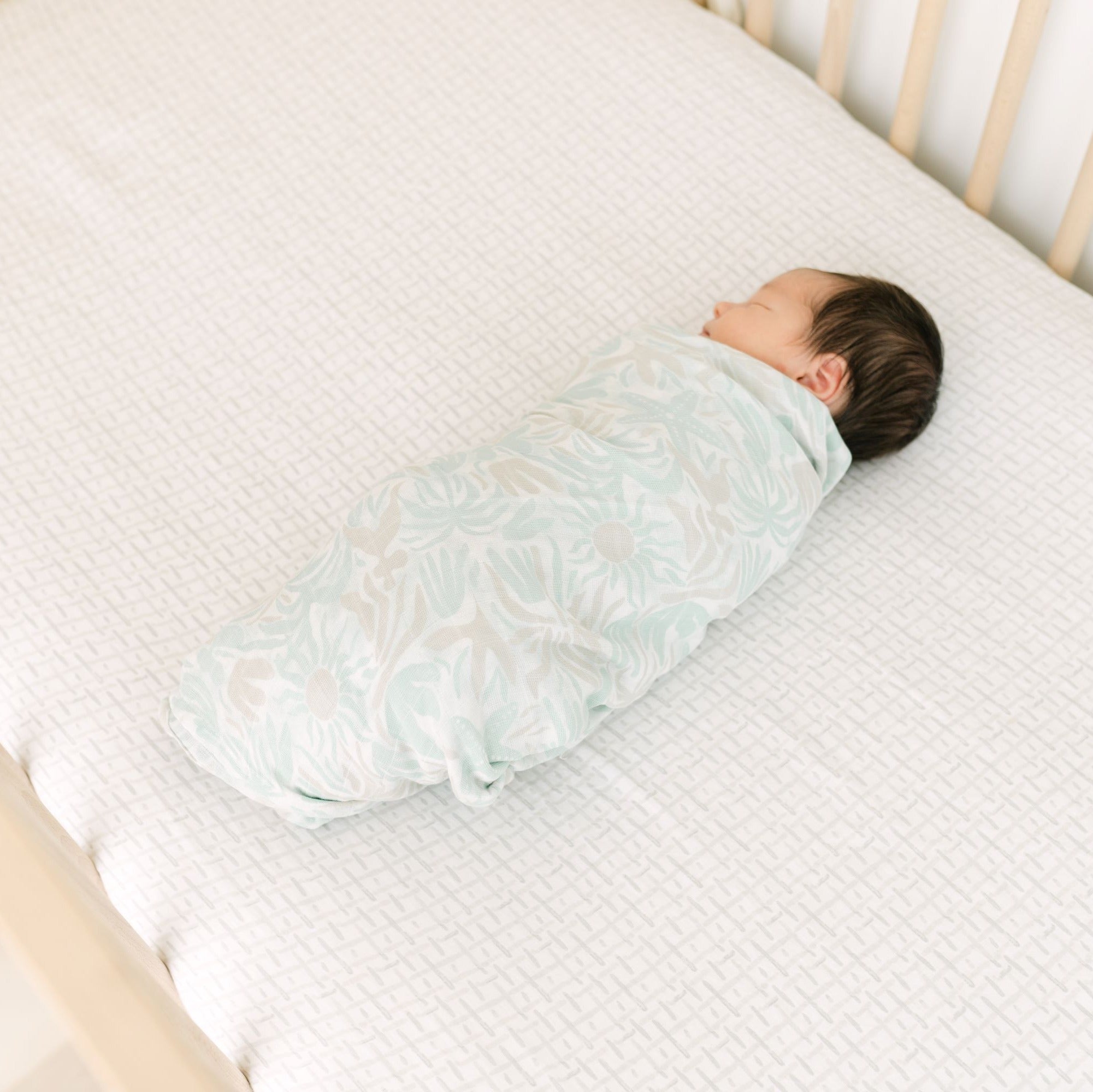 Crane Baby Cove 3-pc. Newborn Swaddle Blanket Set- Bambi Baby
