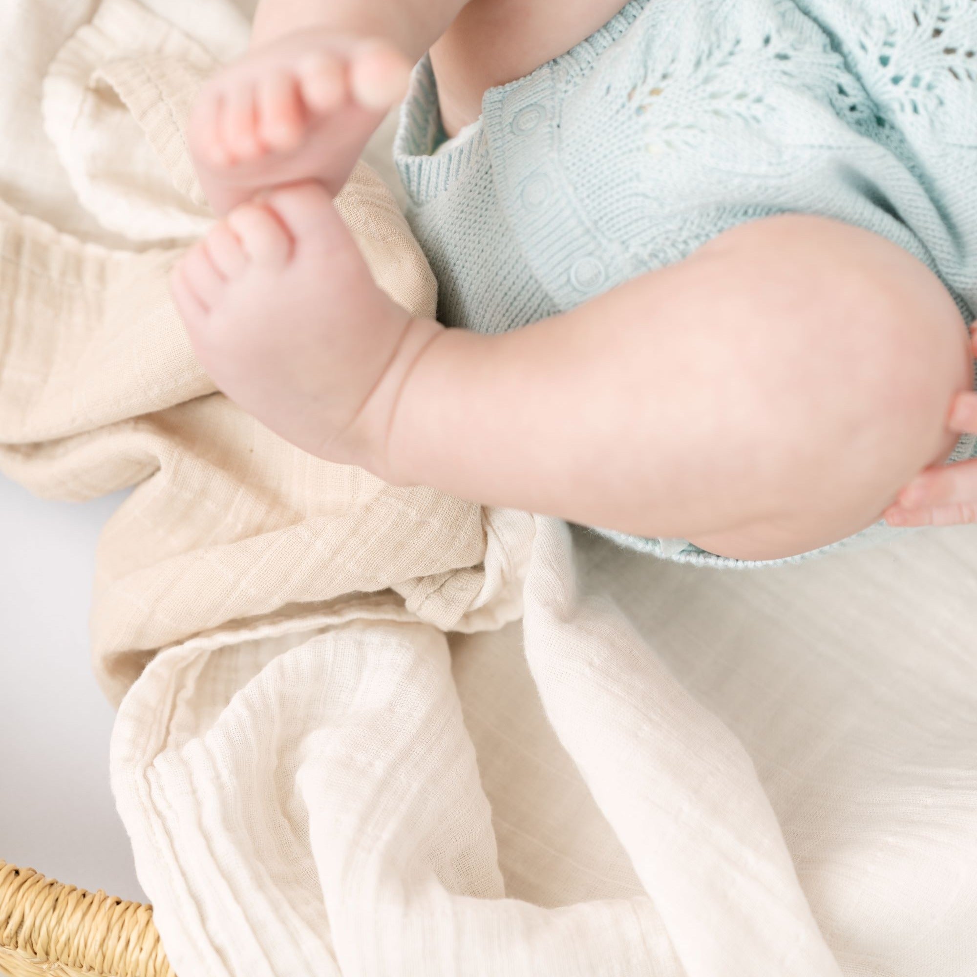 Crane Baby Cove 3-pc. Newborn Swaddle Blanket Set- Bambi Baby