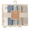 Crane Baby 5-pc. Cotton Baby Washcloth Set