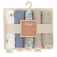 Crane Baby 5-pc. Cotton Baby Washcloth Set - Bambi Baby