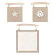 Crane Baby Cove 3-Pc. Beach Themed Wall Decor - Bambi Baby