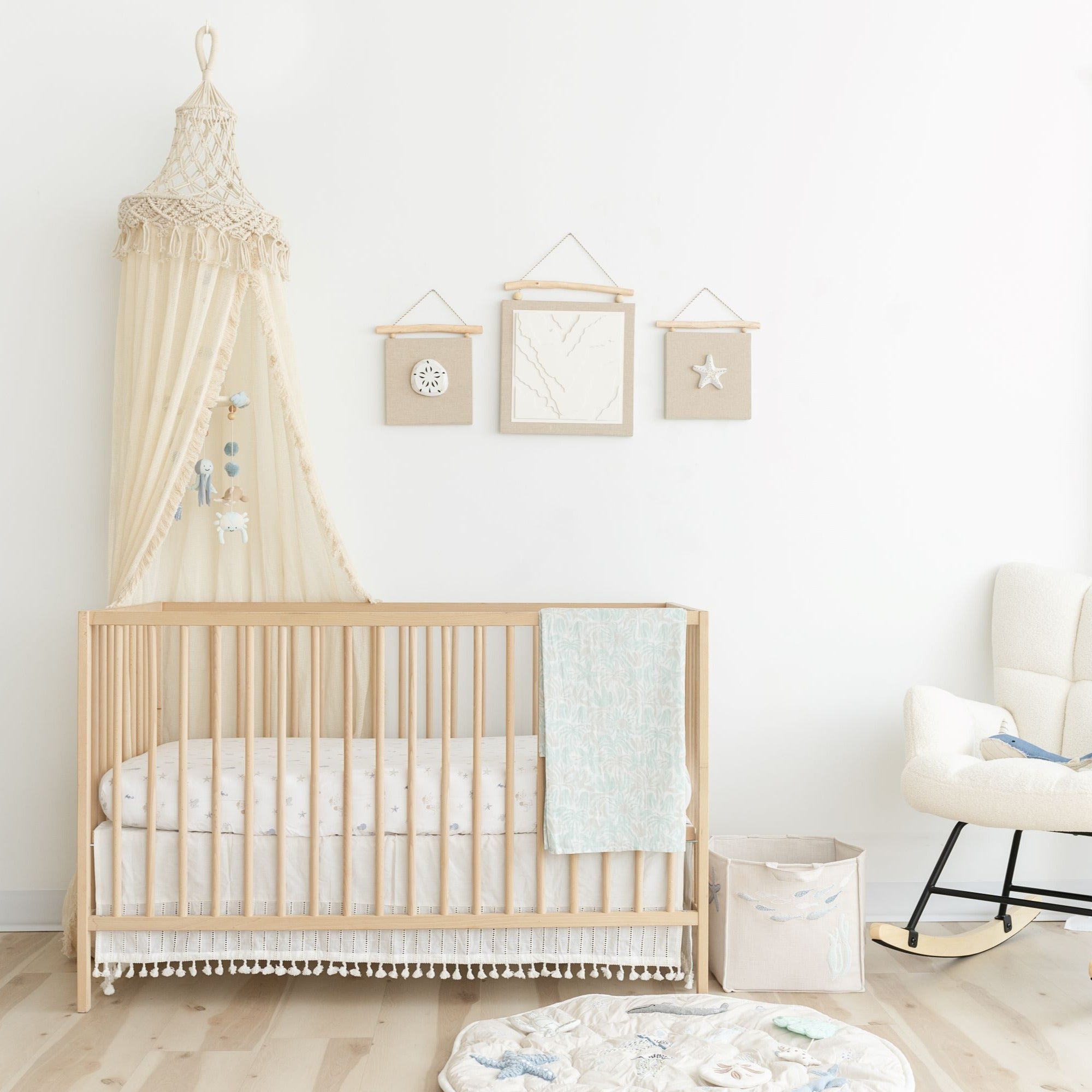 Crane Baby Cove 3-Pc. Beach Themed Wall Decor- Bambi Baby