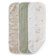 Crane Baby 3-pc. Newborn Burp Cloth Set - Bambi Baby