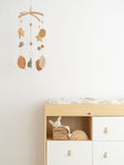Crane Baby Willow Leaf Nursery Ceiling Hanging Decor - Bambi Baby