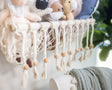 Crane Baby Willow Hanging Macrame Basket Storage - Bambi Baby