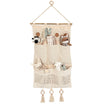 Crane Baby Charlie Farmhouse Wall Storage Organizer with Pockets
