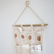 Crane Baby Charlie Farmhouse Wall Storage Organizer with Pockets - Bambi Baby