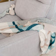 Crane Baby Charlie Farmhouse Knitted Plaid Baby Blanket - Beige - Bambi Baby
