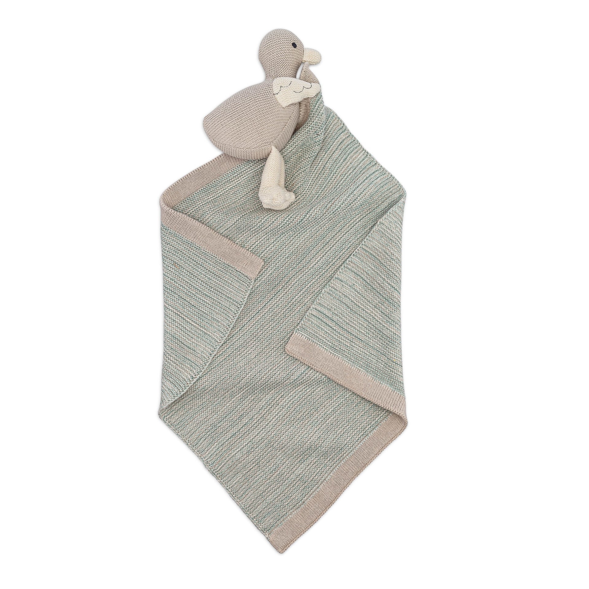 Crane Baby Georgie Goose Baby Lovie Security Blanket- Bambi Baby
