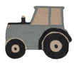 Crane Baby Charlie Farmhouse Tractor Baby Nursery Rug - Gray