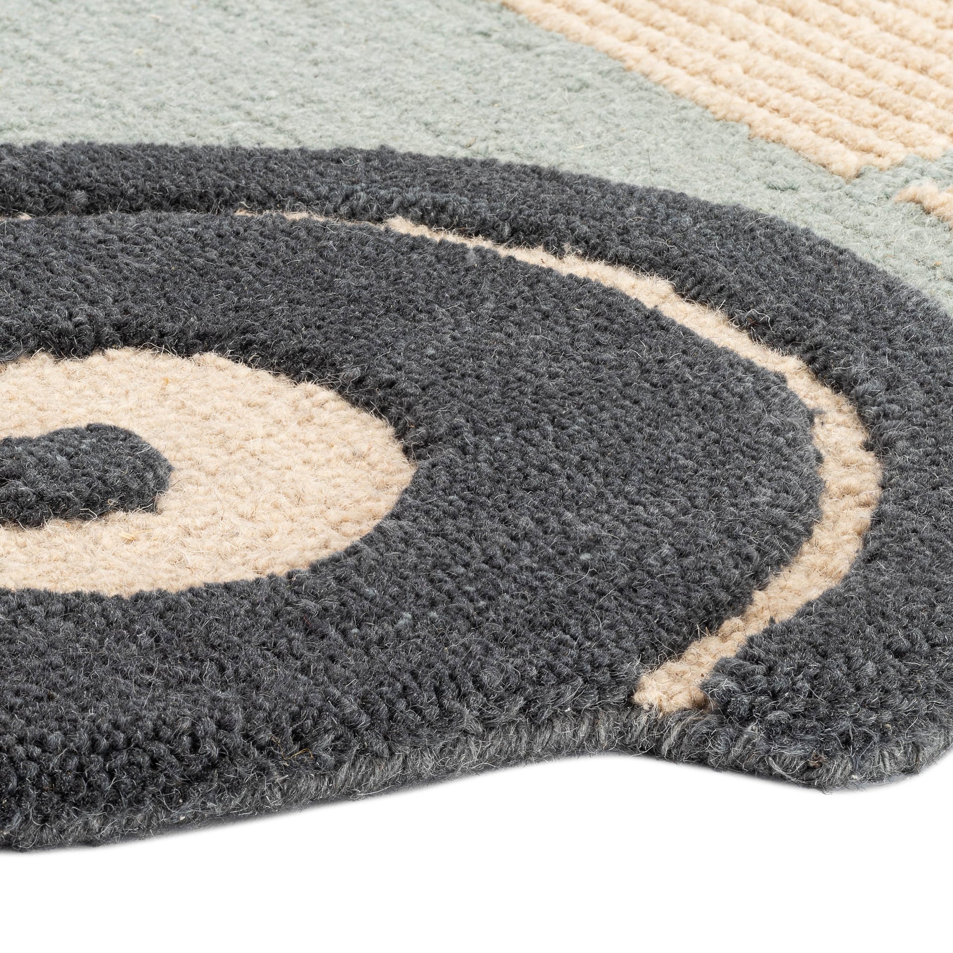 Crane Baby Charlie Farmhouse Tractor Baby Nursery Rug - Gray- Bambi Baby