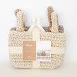Crane Baby Charlie Farmhouse Hanging Nursery Storage Bin Trio - Beige - Bambi Baby